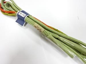 未使用品　正絹　手組帯締め